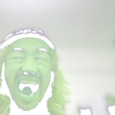 Green me and chroma key